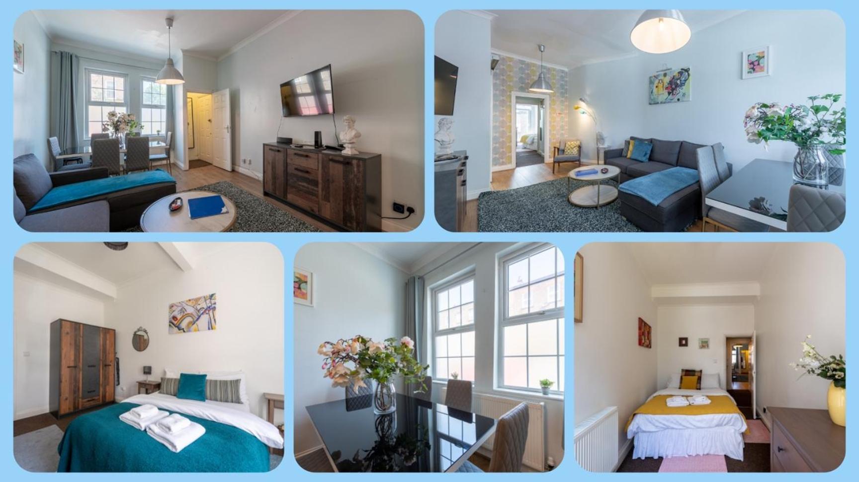 Spacious Comfy 2Br Flat Appartement Londen Buitenkant foto